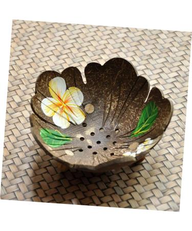 Ciieeo 2pcs Soap Case Sponge Dish Wood Soap Holder Kitchen Soap Holder Bathroom Soap Dish Bar Holder Shower Soap Dish Wood Soap Rack Decorative Soap Container Bracket Wooden Coconut Shell - Buy Online on GoSupps.com