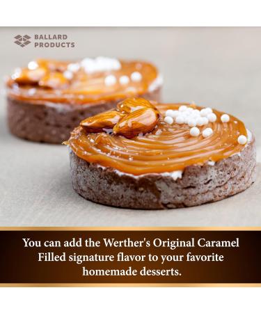 Werther's Original Creamy Caramel Filled Pack of 2 - Bulk Bags of Hard Candy Individually Wrapped (27 oz) Each - Werthers Caramel Filled Candy - Bundle with Ballard Products Pocket Bag - Buy Online on GoSupps.com