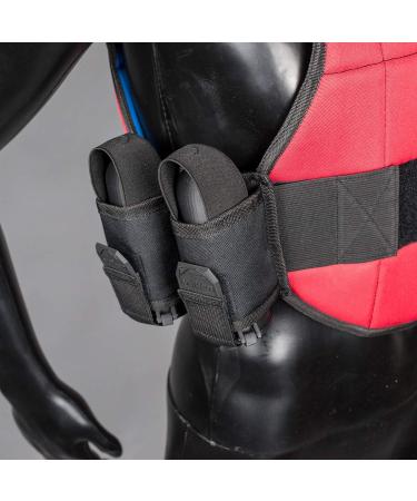 Valken Paintball Gotcha Reversible Chest Protector - Blue/Red - Buy Online on GoSupps.com