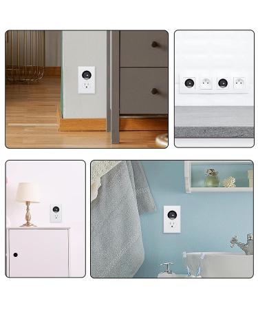 Yidax Outer Space Black Outlet Covers Baby Proofing - 24 Pack Childproof Socket Protectors for Home & Office - Easy Install 1.3x1.3 in - Buy Online on GoSupps.com