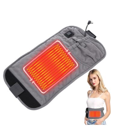 Blurr heating cushions for the lower back 42 x 26 cm USB heating belt adjustable heating belt cushion heated hip belt for women men indoor outdoor and hip straps