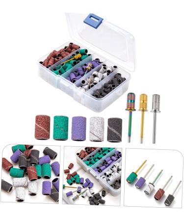 minkissy 4 Sets Nail Polish Set Professional Nail Drill Nail Grinding Sanding Bands Nail Sand Rings Nails Kit Nail Tool Sanding Bands for Nail Drill Fine Grit Manicure Alloy Nail Tape - Buy Online on GoSupps.com