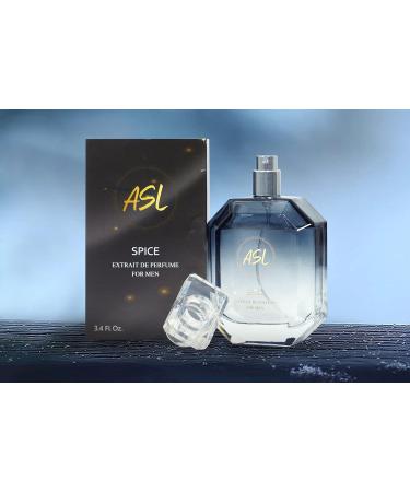 ASL Spice Eau de Parfum for Men 100ml Long Lasting Perfume Spray Masculine Sweet & Spicy Cologne with Wood Citrus and Floral Notes Fragrance Hypoallergenic & Perfect for Men. - Buy Online on GoSupps.com
