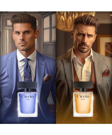 C_iccio Exquisite Aqua n Rouge Premium Long Lasting Luxury Fragrance Eau De Perfume Spray For Men_50ML X Combo Pack of 2 - Buy Online on GoSupps.com