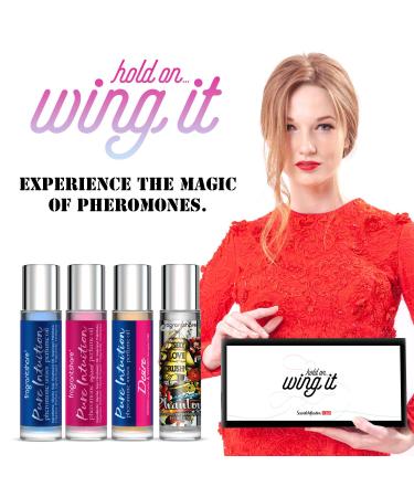 Original Perfume oil for Men and Women Pheromone Gift Set for Birthday and Festive - Unisex -Roll-on Style -0.34fl.oz (4PCS) - Buy Online on GoSupps.com
