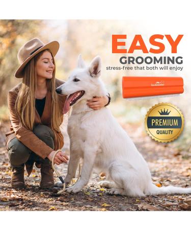 Equigroomer 5 (12.7cm) Orange Pet Grooming Tool for International Shipping - Buy Online on GoSupps.com