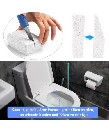 Premium Bimsstein Cleaner Brushes - 4 Pack White Grill & Kitchen Cleaning Blocks for Pumice Stone & Roasting Oven - Buy Online on GoSupps.com