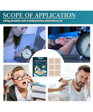 Sleeping Plasters for Adults - 42 Strong Insomnia Relief Plasters | Sleep Aid Gifts (84 PCs) for Men & Women - Buy Online on GoSupps.com