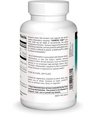 Source Naturals Turmeric 1000 - 1000mg, 120 Tablets - Buy Online on GoSupps.com
