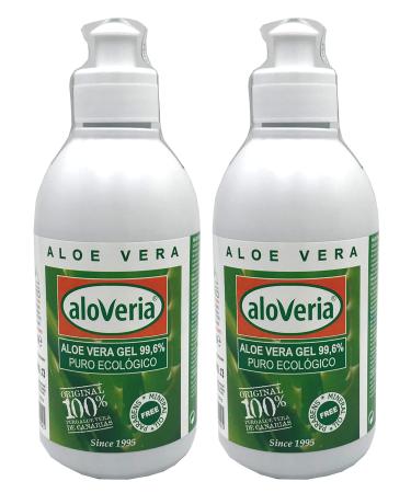 PURES ALOE GEL 99 6 % - ALOVERIA Aloe Vera Pur kaltgepresst aus Gran Canaria x 2 - Buy Online on GoSupps.com