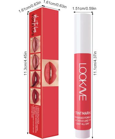  Jutqut Waterproof lip marker long-lasting matte tattoo permanent lip pencil smooth lip liner pencil #02 - Buy Online on GoSupps.com
