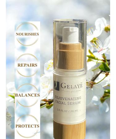 GELAYE Rejuvenating Facial Serum - 100% Natural Skin Tone Enhancer for Men & Women | Hydrate Soften & Revitalize | 1 FL OZ - Buy Online on GoSupps.com