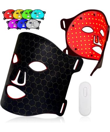 Red Light Face Mask for Skincare - 7 Color Variations | Portable At-Home Device for Fall & Winter Care - Buy Online on GoSupps.com