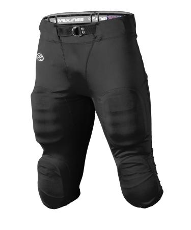 Rawlings Sporting Goods Men's Adult High Performance 147 Fabric Game Pants S Black
