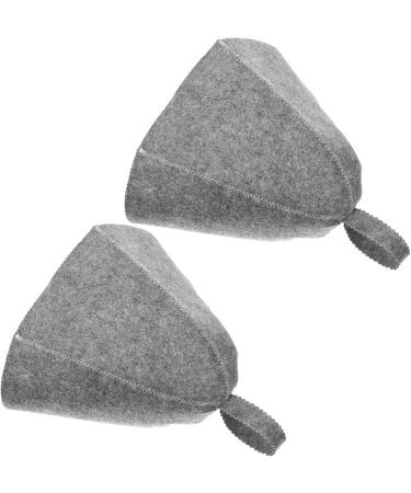 Buy MAGICLULU Dual Ukrainian Sauna Hats | Wool Felt Vaporarium Hat for Women & Men - Perfect for International Shipping - Buy Online on GoSupps.com
