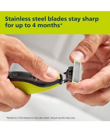 Philips Norelco OneBlade Hybrid Trimmer and Shaver, FFP, QP2520/90 - Buy Online on GoSupps.com