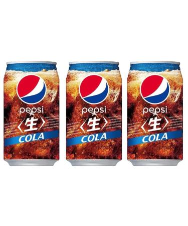 PEPSI JAPAN Nama Refreshing Cola Drink 340ml (Pack of 3)