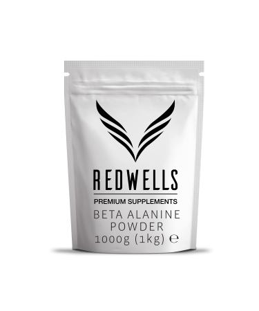 Beta Alanine Powder REDWELLS Premium Quality no chemical additives Amino Acid - 1kg Pack 1000g - 1kg