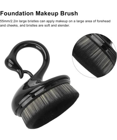 Large Bristle Foundation Makeup Brush Swan Head Shape Liquid Powder Blush Brush Hygienic and Dustproof Tool for Blending Makeup Fast Application Convenient Usage - Buy Online on GoSupps.com