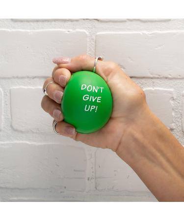 Elibia Set of 3 Motivational Stress Balls - Hand Exercise Grip Strengthener for Adults & Kids - Squishy Anxiety Relief Toys - Includes Bag (3 Pack) - Buy Online on GoSupps.com