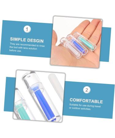 PLAFOPE 12 Pcs Suction Stick Portable Contacts-Lens Applicator Supplies Portable Contacts Lens Stick Contacts Lens Accessory Remover One Body Soft Rubber Assorted Colorx2pcs 4x1cmx2pcs - Buy Online on GoSupps.com