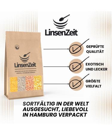 Premium Green Lentils 600g - Mountain Puy & Laird Varieties - High Protein Vegan No Additives - Buy Internationally - Buy Online on GoSupps.com