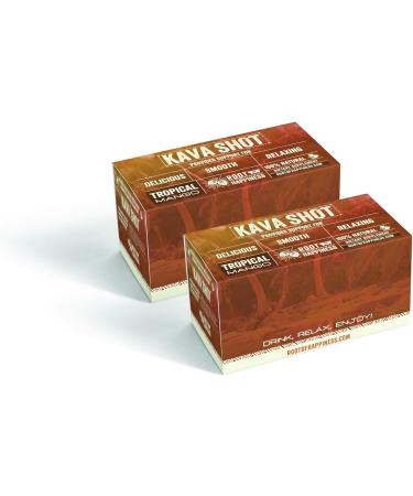 Root of Happiness Kava and Wellness Shot | 2oz | Tropical Mango Flavor | Non-Alcholic | Relaxing Shot | Dietary Supplament - Buy Online on GoSupps.com