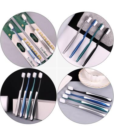 Buy Lurrose 32 Pcs Soft Toothbrush Set for Adults - Extra Soft Charcoal Toothbrushes for Gentle Cleaning | Ideal for Pregnant Women & Household Use - Buy Online on GoSupps.com