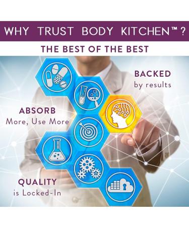 Body Kitchen Liposomal Vitamin C Shield, 1000mg PureWay-C, High Absorption, Non-GMO, Supports Immune Health and Cellular Efficacy, Veggie Caps, 60 Count - Buy Online on GoSupps.com