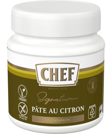 CHEF Lemon Paste - Vegan and Gluten Free - Culinary Aids Signature Range in Dough - 580g Jar - Buy Online on GoSupps.com