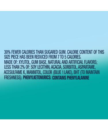 Wrigleys Extra Refreshers Polar Ice Sugar Free Chewing Gum 40 Piece Tub - Buy Online on GoSupps.com