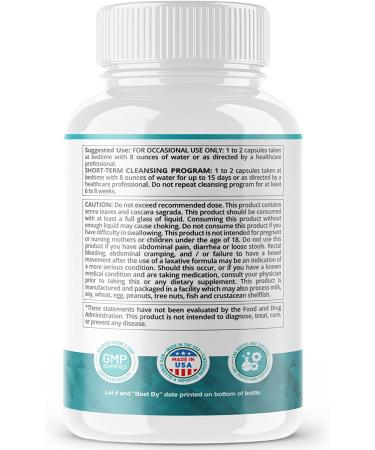 Herbafuel Colon Cleanse - Detox Support for Gut Health, Bloating Relief - Probiotics, Fibers, Psyllium Husk Powder - Non-GMO - Buy Online on GoSupps.com