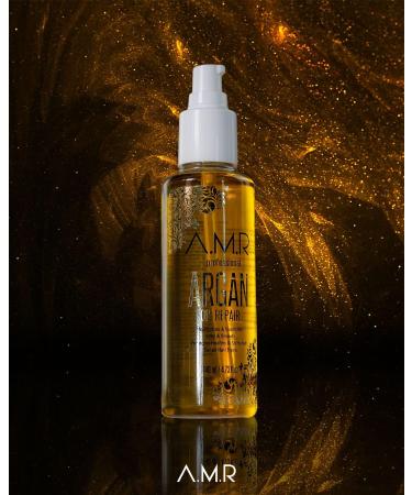 AMR Professional Argan Serum 140ml Nourishing Hair & Skin Elixir for Radiant Beauty | International Shipping - Buy Online on GoSupps.com