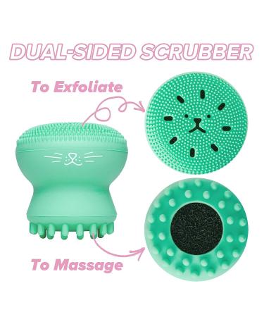 I Dew Care Pawfect Face Scrubber | 3-in-1 Silicone Pore Cleanser, Exfoliator & Massager - Buy Online on GoSupps.com