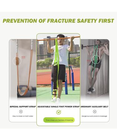 Pull Up Assist Bands - Heavy Duty Anti-Slip Resistance Bands for Chin Up & Muscle Training (Green - Buy Online on GoSupps.com