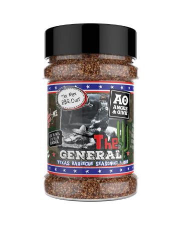 Angus & Oink | The General Tex Mex BBQ Dust | Meat or Vegetable Seasoning Rub | Perfect For Lamb or Vegetables | Vegan Friendly | No Preservatives | 200g - Buy Online on GoSupps.com