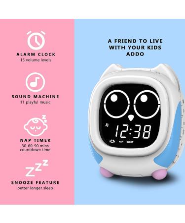 Itoma Addo Children Alarm Clock | Sunrise/Sunset Simulation Bedside Lamp & White Noise | Kids Watch ECHS912 - Best Sleep Aid for Kids - Buy Online on GoSupps.com