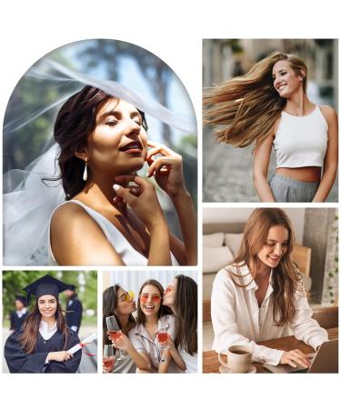 S-noilite 24 Full-Head Clip-In Wavy Hair Extensions - 8PCS Silver Gray Dip Dye 60cm Luxurious Long Hair for All Occasions - Buy Online on GoSupps.com