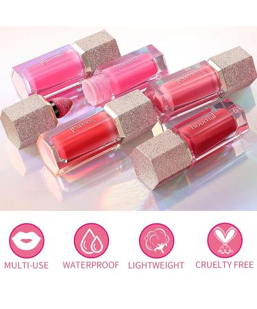 Paminify Soft Cream Liquid Blush - Lightweight & Blendable Dewy Blush Stick | Cruelty-free Smokey Pink Shade - Buy Online on GoSupps.com