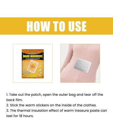 Portable Body & Toe Warmers - 2 Pack Self-Adhesive Warmth for On-the-Go Comfort | International Shipping Available - Buy Online on GoSupps.com
