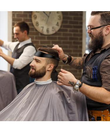 Headband for DIY Haircuts - Silicone Hair Cutting Tool (Black & Red) for Clean Shaving at Home - Buy Online on GoSupps.com