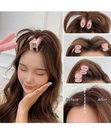 16 Pcs Hair Root Volume Clips for Women | Instant Hair Volumizing Rollers | Black Blue Pink Purple - Buy Online on GoSupps.com