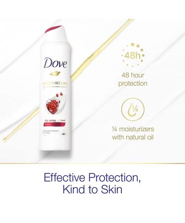 Dove Dry Spray Antiperspirant Revive 3.8 Ounce - Long-lasting Protection (Pack of 1) - Buy Online on GoSupps.com