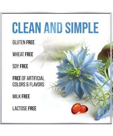 Black Seed Oil Softgels 1000mg - Premium Nigella Sativa Blackseed Pure Natural Black Cumin Seed Oil & Antioxidant for Skin & Immune Support - Non GMO Bottled in USA Supplement - 60 Softgels 60 Count (Pack of 1) - Buy Online on GoSupps.com