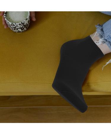 Magiclulu Self-Warming Turmaline Socks for Women | 4 Pairs of Comfortable Winter Hike Socks Hyperthermic Cotton Design - Buy Online on GoSupps.com