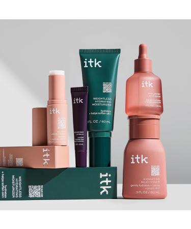 ITK Nourishing Lip Balm | Hydrate Dry Lips with Shea Butter Coconut Oil & Vitamin E | Moisturizes & Soothes | Fragrance-Free | 0.2 Oz - Buy Online on GoSupps.com
