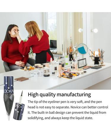 5 Eyeliner Liquid Liner Shimmer Eyeshadow Waterproof Shiny Liquid Eyeshadow Eyeliner Eye Liner Makeup Shimmer Sparkling Eyeliner for Valentine Birthday - Buy Online on GoSupps.com