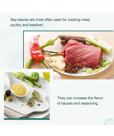 Soeos Bay Leaves 2oz - Non-GMO Dried Bay Laurel Herbs - Freshly Packed for Cooking - Buy Online on GoSupps.com