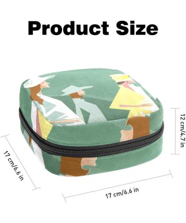 Sanitary Napkin Storage Bags | Portable Period Kit for Women & Girls - Nursing Pad Holder & Feminine Product Pouch - Buy Online on GoSupps.com