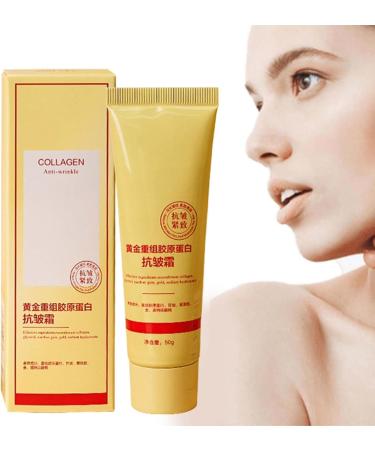 Golden Collagen Face Cream Anti Wrinkle Cream for Women Firming Face Cream Anti-Wrinkle Moisturizing Face Cream Powerful Immediate Anti Wrinkle Cream (3) - Buy Online on GoSupps.com